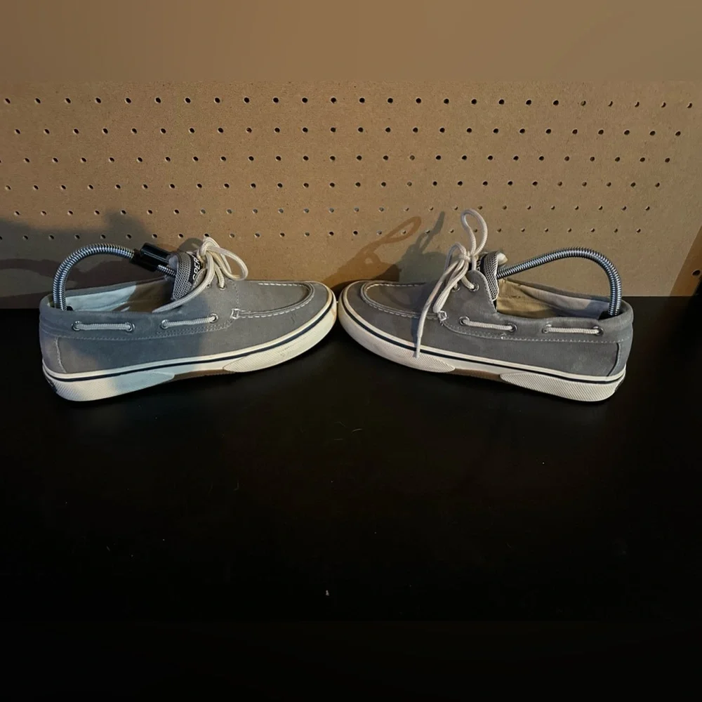 Sperry 0772830: Men's Halyard 2-Eye Grey Shoes Size 8 Sperry Men's